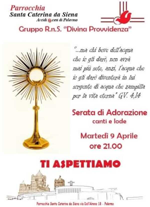 Serata di adorazione - canti e lode