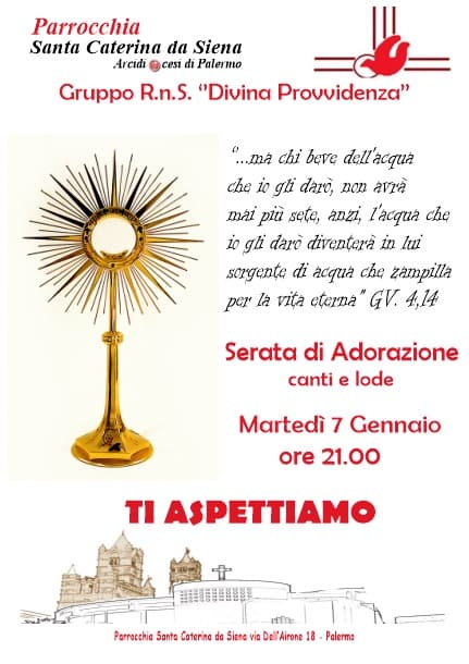 Serata di Adorazione - canti e lode