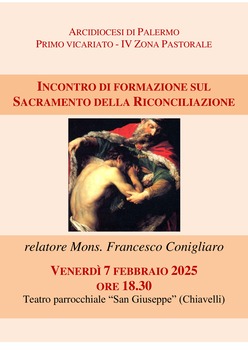 Incontro di formazione sul Sacramento della Riconciliazione
