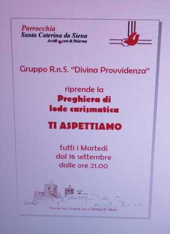 Preghiera di lode carismatica